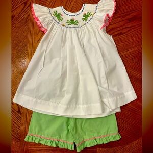 Precious Smocked Short Set
